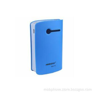 Blue Led Light External Power Bank Portable Lithium polymer